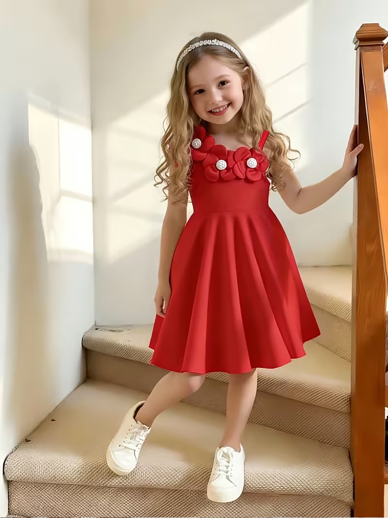 Dievčenské šaty model BEA veľ.98-122 (3-7r.)