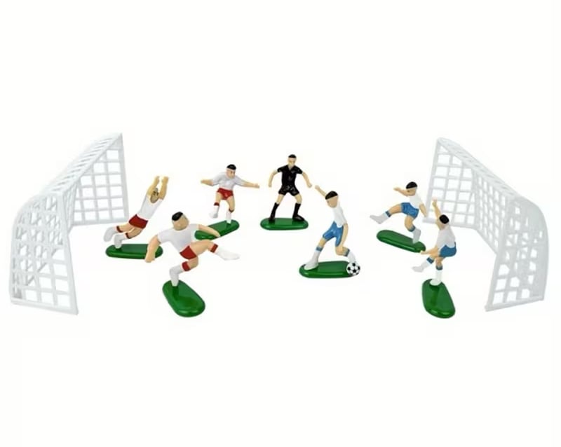 Tortový zápich FUTBALISTI plast