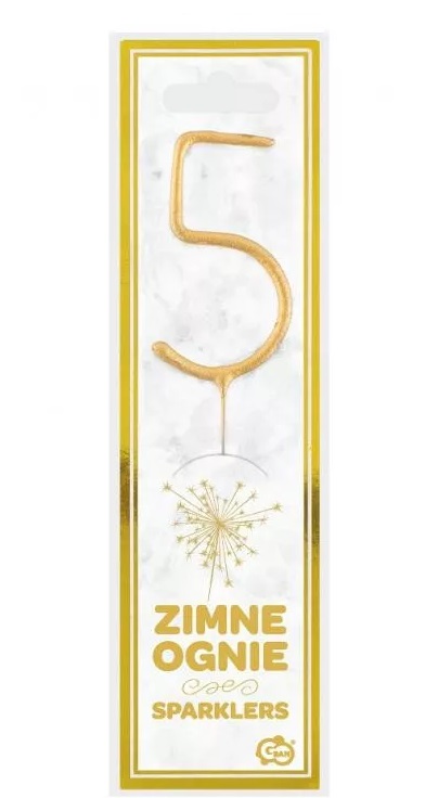 Tortový zápich PRSKAVKA č.5