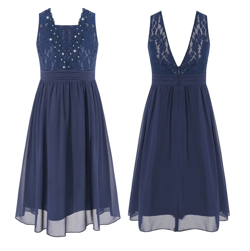 INGE- dievčenské spoločenské šaty 5-16r.