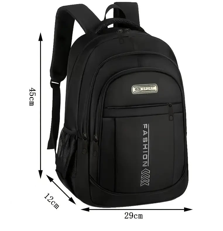 Školská taška ŠPORT biela 45cm