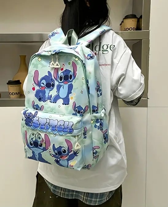 Ruksak LILO A STITCH modrý 42cm