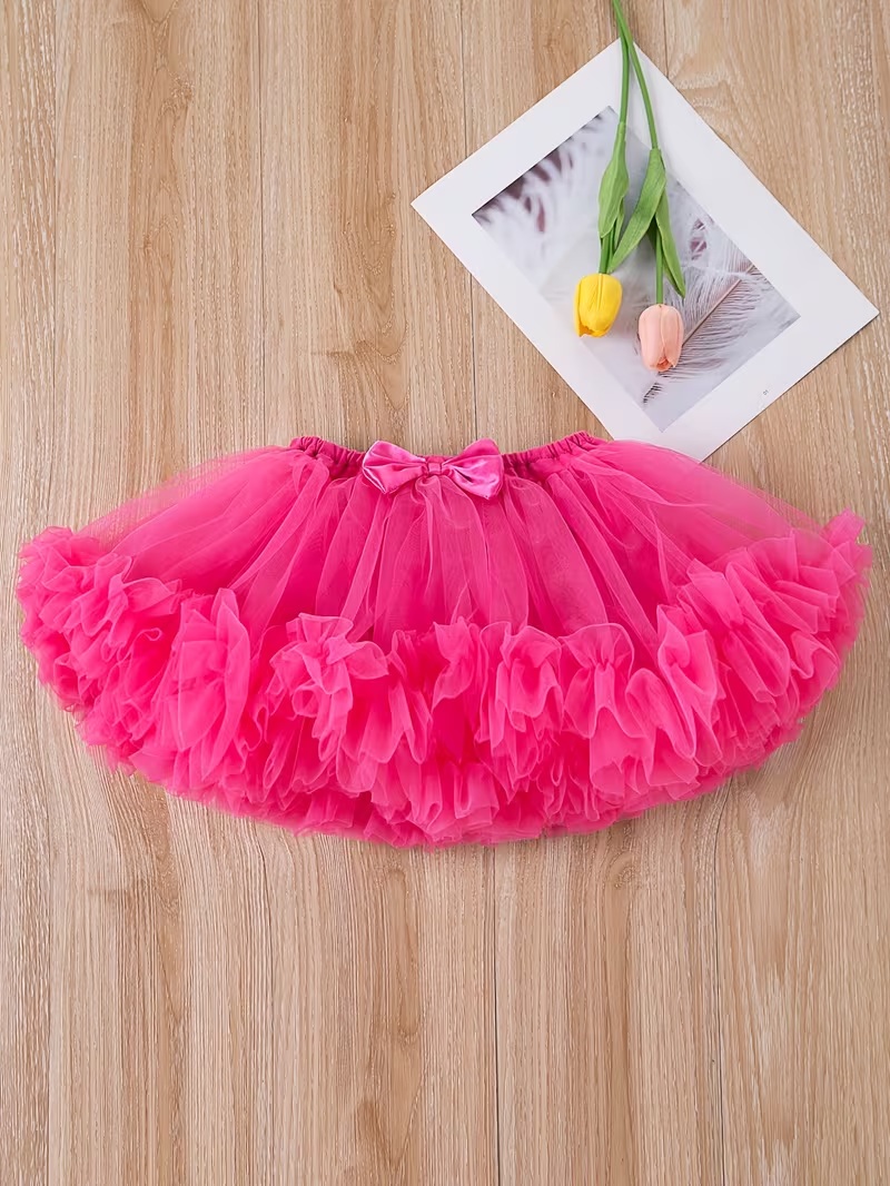 Detská tu tu Dolly sukňa BABY cyklamen