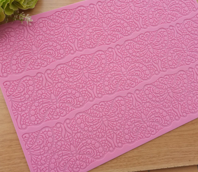 Silikónová forma Čipka č.17