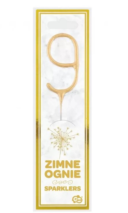 Tortový zápich PRSKAVKA č.9