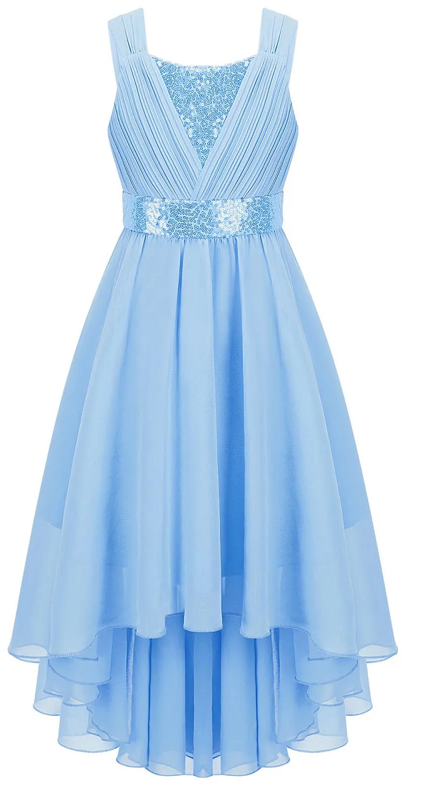 VANDA- dievčenské spoločenské šaty 7-16r.