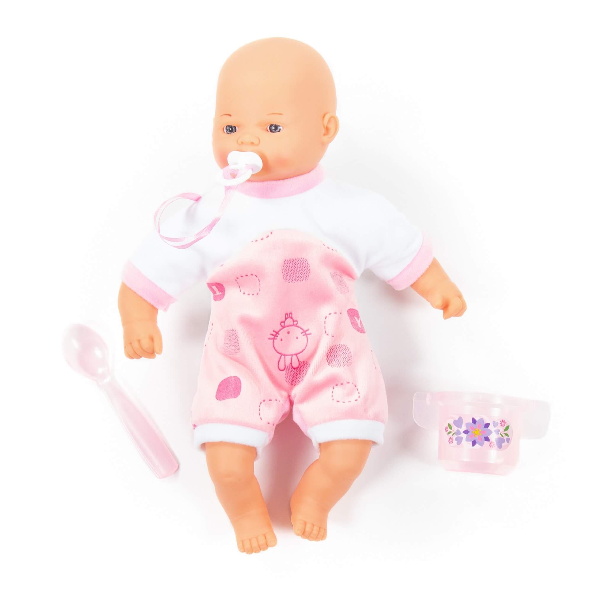 Bábika s cumlíkom - mäkké telíčko