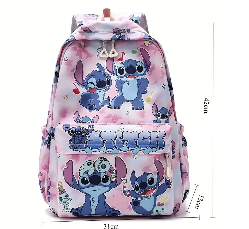 Ruksak LILO A STITCH modrý 42cm