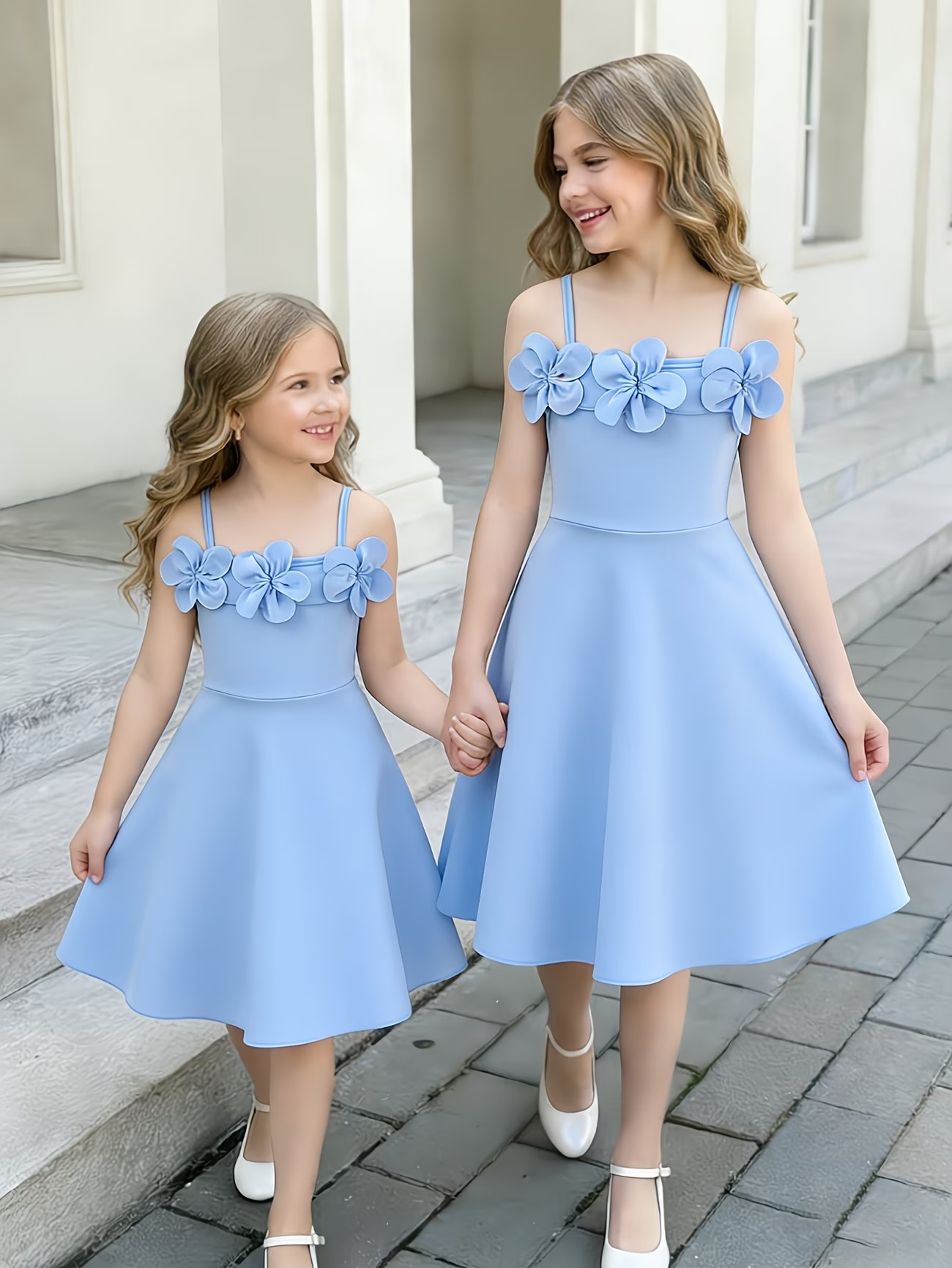 KVETKA - skladom- dievčenské spoločenské šaty veľ.92-122 (3-7r.)