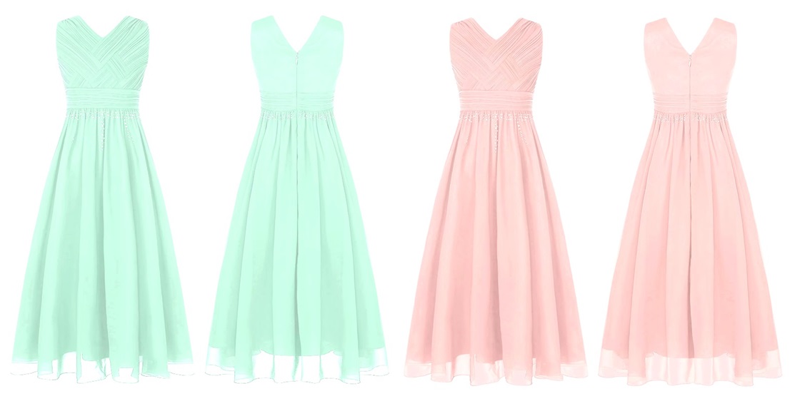 PAULA - dievčenské spoločenské šaty 7-14r.