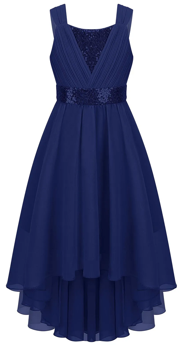 VANDA- dievčenské spoločenské šaty 7-16r.