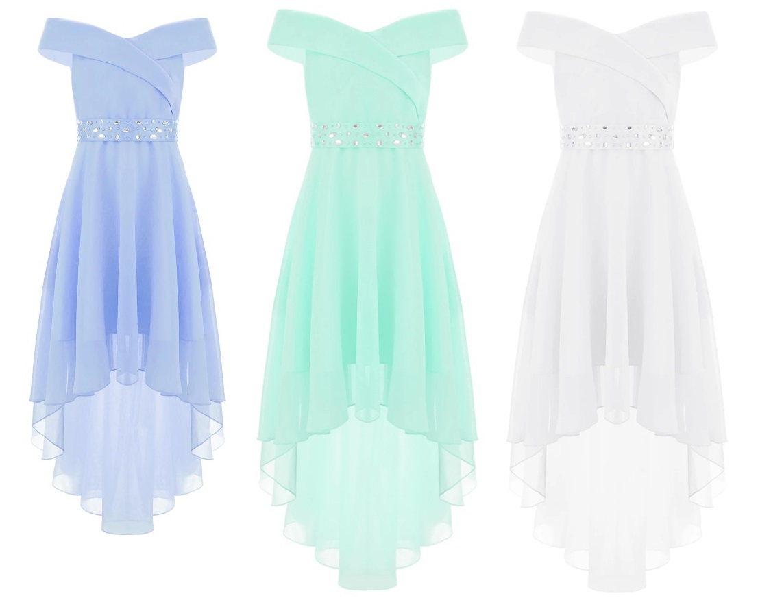 STELA- dievčenské spoločenské šaty 9-16r.