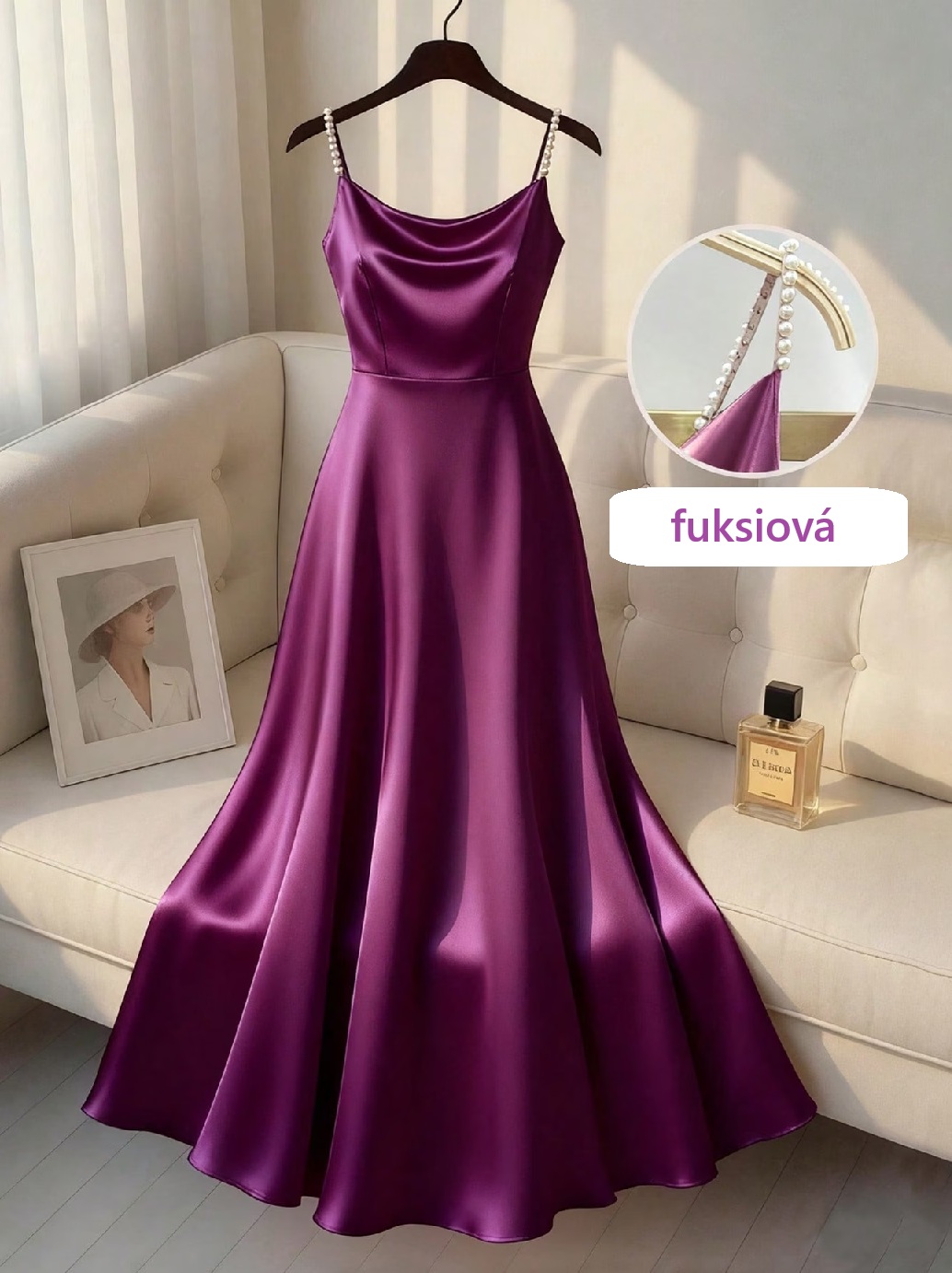 EDITA- skladom- spoločenské šaty veľ. S-XL (veľ. 36-44)