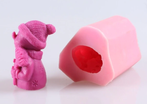 Silikónová forma Snehuliak 3D