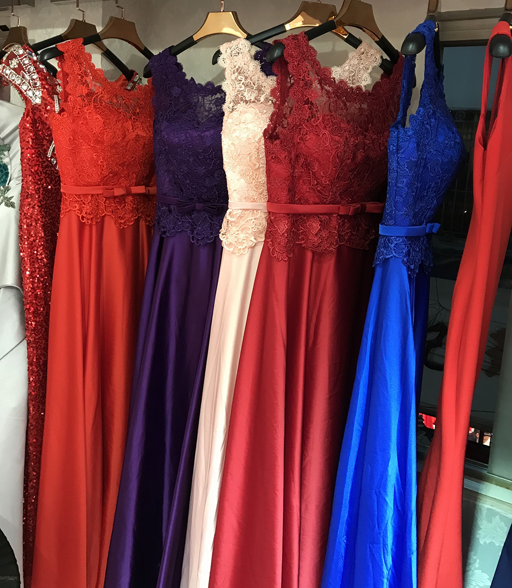 JANA - spoločenské šaty fialové