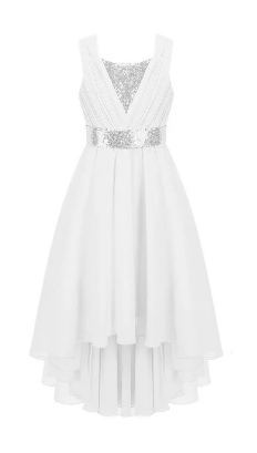 VANDA- dievčenské spoločenské šaty 7-16r.